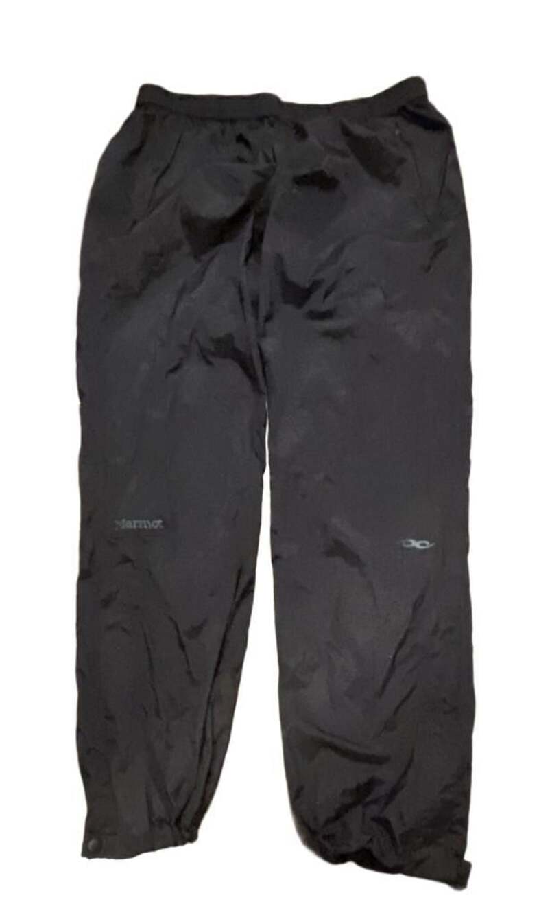 Marmot PreCip Rain Pants Size XL Black Waterproof Hiking